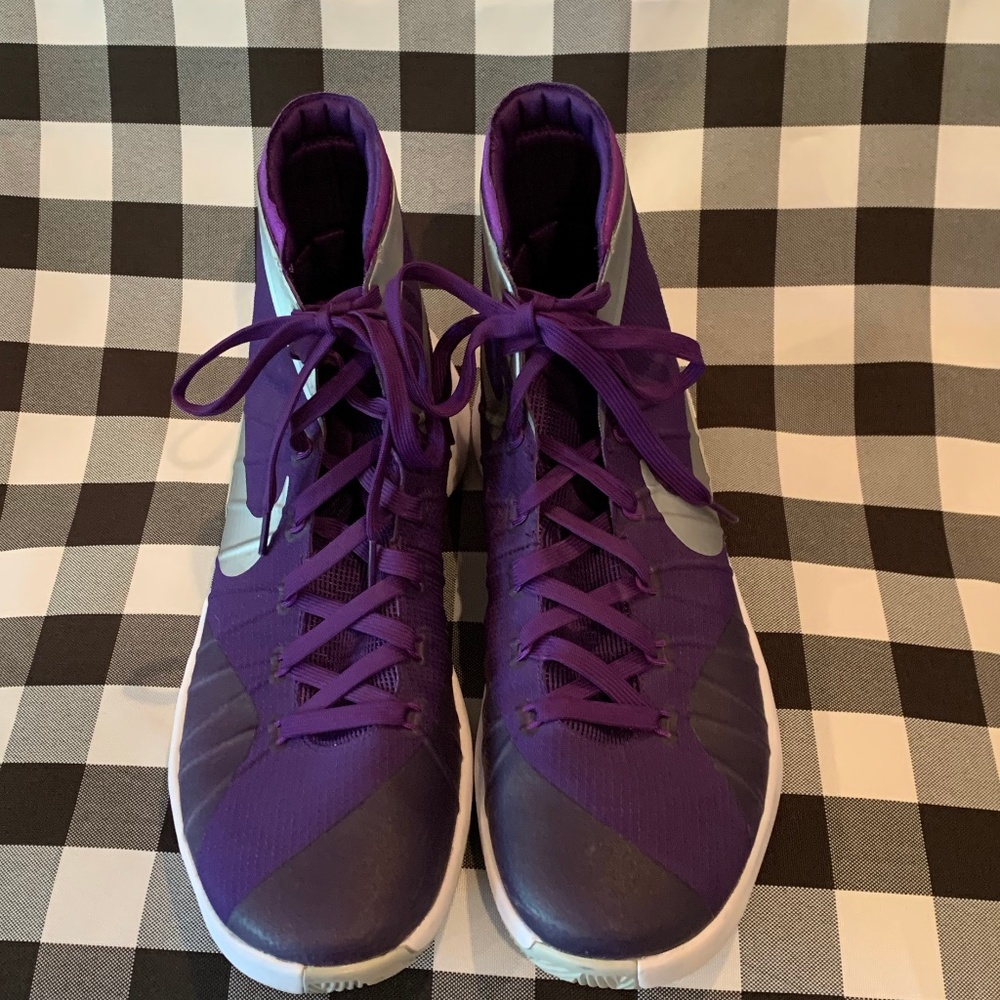 Nike shoes-2015---NIKE ZOOM Hyperdunk Basketball high tops shoes, SIZE 11 mens